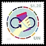 Timbre O.N.U. New-York Y&T N�1686