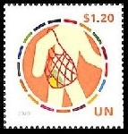 Timbre O.N.U. New-York Y&T N�1688