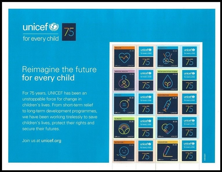 Timbre O.N.U. New-York Y&T N�F1768