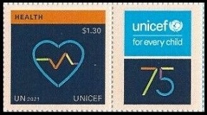 Timbre O.N.U. New-York Y&T N�1768