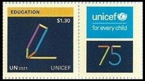 Timbre O.N.U. New-York Y&T N�1777