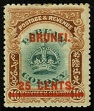 Timbre Brunei Y&T N°9