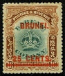 Timbre Brunei Y&T N°9 Timbre Brunei Y&T N°9