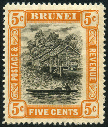 Timbre Brunei Y&T N28