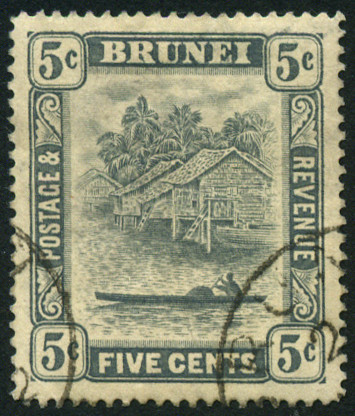 Timbre Brunei Y&T N55