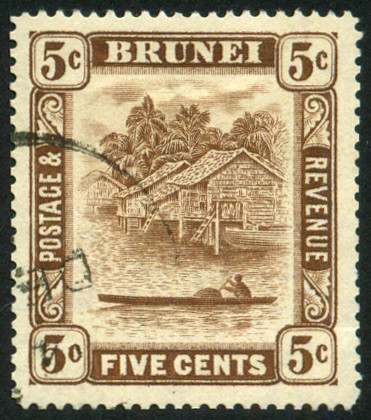 Timbre Brunei Y&T N55A
