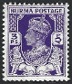 Timbre Birmanie (Dominion britannique) Y&T N19