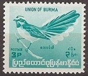 Timbre Birmanie / Myanmar Y&T N92