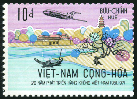 Timbre Vietnam du Sud Y&T N�427