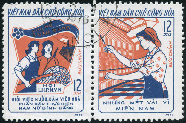 Timbre Vietnam du Nord Y&T N813-14