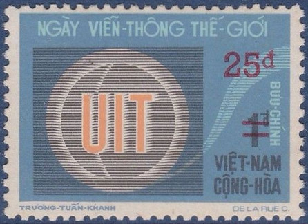 Timbre Vietnam du Sud Y&T N497E