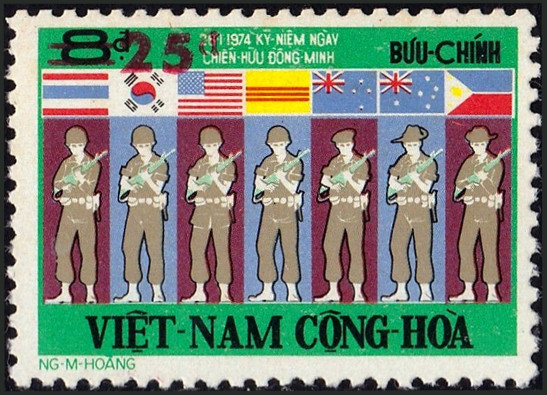 Timbre Vietnam du Sud Y&T N°517 Timbre Vietnam du Sud Y&T N°517