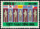 Timbre Vietnam du Sud Y&T N°517 Timbre Vietnam du Sud Y&T N°517