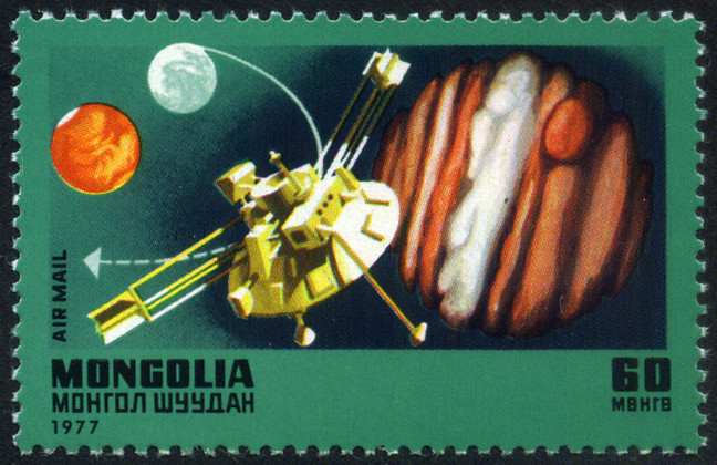 Timbre Mongolie Y&T N°PA76 Timbre Mongolie Y&T N°PA76