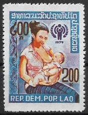 Timbre Laos (Royaume & Rép.) Y&T N°337