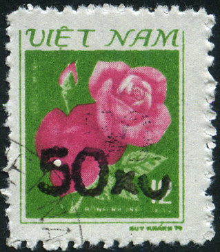 Timbre Vietnam Y&T N°512A Timbre Vietnam Y&T N°512A