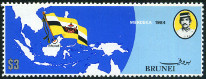 Timbre Brunei Y&T N°312 Timbre Brunei Y&T N°312