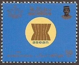 Timbre Brunei Y&T N°323 Timbre Brunei Y&T N°323