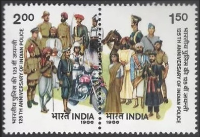 Timbre Inde Y&T N°880-881 Timbre Inde Y&T N°880-881