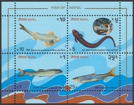 Timbre Népal Y&T N°BF3 Timbre Népal Y&T N°BF3