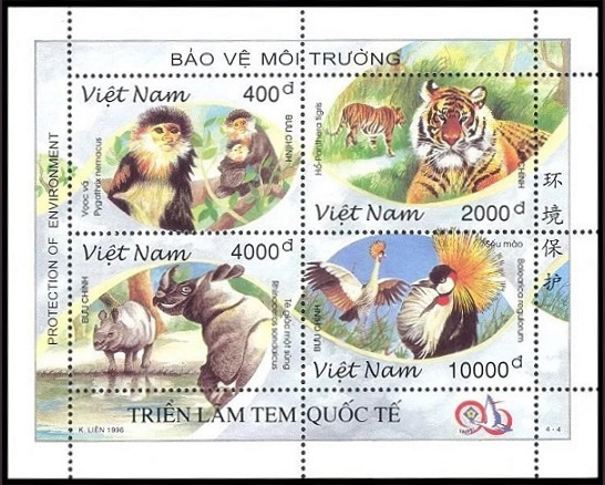 Timbre Vietnam Y&T N1658-1661