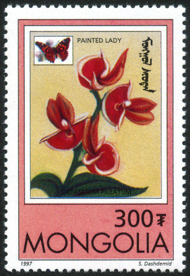 Timbre Mongolie Y&T N�2127