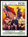 Timbre Mongolie Y&T N°2529 Timbre Mongolie Y&T N°2529