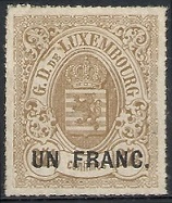 Briefmarken Luxembourg Y&T N36
