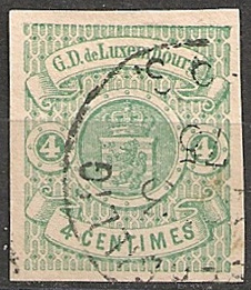 Briefmarken Luxembourg Y&T N36A