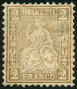 Timbre Suisse Y&T N�49