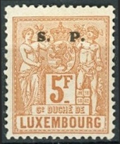 Timbre Luxembourg Y&T N�SE65