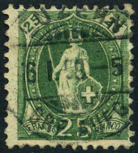 Timbre Suisse Y&T N�72