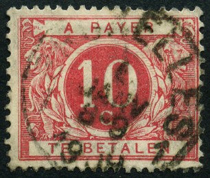 Timbre Belgique Y&T N°TA5 Timbre Belgique Y&T N°TA5