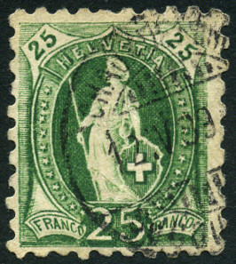 Timbre Suisse Y&T N�82