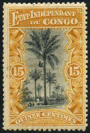 Timbre Congo Belge Y&T N20