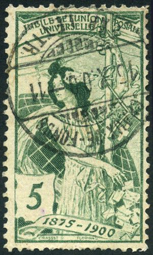 Timbre Suisse Y&T N°89 Timbre Suisse Y&T N°89