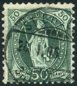 Timbre Suisse Y&T N�97