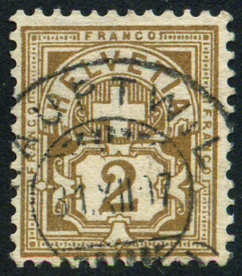 Timbre Suisse Y&T N�100