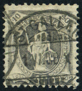 Timbre Suisse Y&T N�109