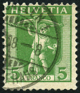 Timbre Suisse Y&T N�115