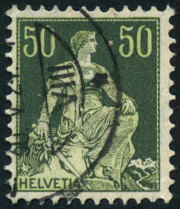 Timbre Suisse Y&T N�124