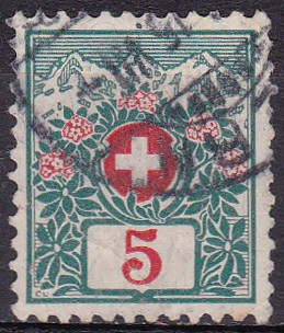 Timbre Suisse Y&T N�TA44