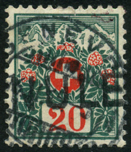 Timbre Suisse Y&T N�TA47