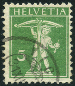 Timbre Suisse Y&T N�136