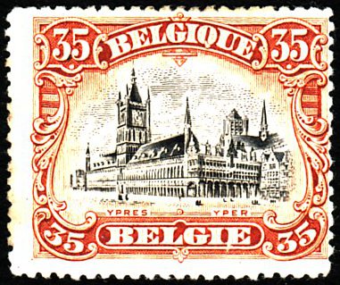 Timbre Belgique Y&T N°142 Timbre Belgique Y&T N°142