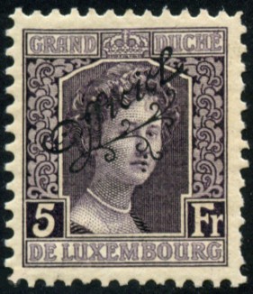 Timbre Luxembourg Y&T N�SE128