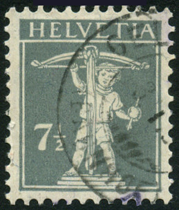 Sello Helvetia Y&T N°160 Sello Helvetia Y&T N°160