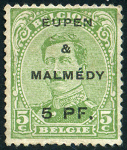 Briefmarken Belgium Y&T NOCEM1