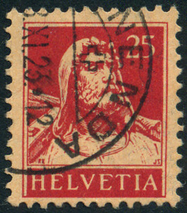 Timbre Suisse Y&T N°163A Timbre Suisse Y&T N°163A