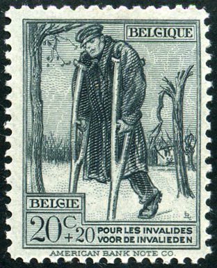 Stamp Belgium Y&T N°220 Stamp Belgium Y&T N°220